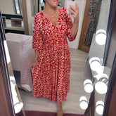 Margo - Boho V-Neck Dress